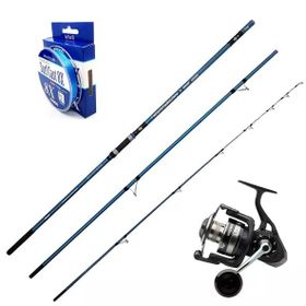 Savage Gear SGS8 6000 - Okuma Surfliner 420 cm 100-250 gr Surf Olta Seti