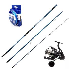 Savage Gear SGS8 6000 - Okuma Surfliner 420 cm 100-250 gr Surf Olta Seti