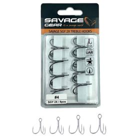 Savage Gear SGY 2X Trebles 8 Adet İğne