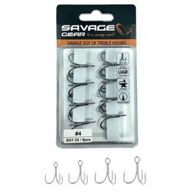 Savage Gear SGY 2X Trebles 8 Adet İğne