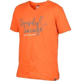 Savage Gear Simply Savage V-neck Tee Grey T-Shirt