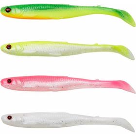 Savage Gear Slender Scoop Shad 11 cm 7 gr Clear Water Mix Suni Balık Yemi