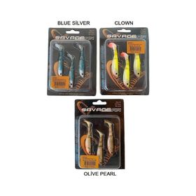 Savage Gear Soft 4Play Shad 7,2 cm 8 gr 3 Adet Silikon Yem