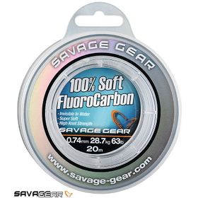 Savage Gear Soft Fluoro Carbon 0.30 mm 50 m 6 kg 13.3 LB Misina