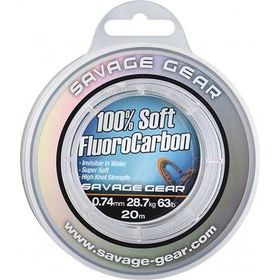 Savage Gear Soft Fluoro Carbon 0.30 mm 50 m 6 kg 13.3 LB Misina