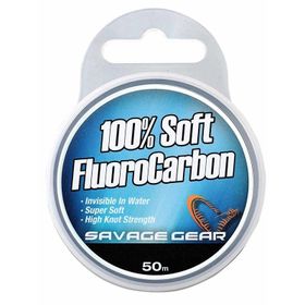 Savage Gear Soft Fluoro Carbon 0.30 mm 50 m 6 kg 13.3 LB Misina