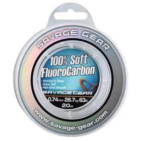 Savage Gear Soft Fluoro Carbon 0.33 mm 50 m 7 kg 15.2 LB Misina