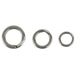 Savage Gear Split ring SS+BLN 10+10 5 mm 44LBS 20 kg Klips