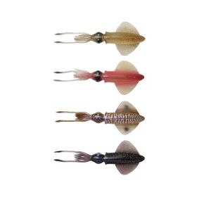 Savage Gear Swim Squid Brown 9.5 cm 5 gr 4 Adet Suni Yem