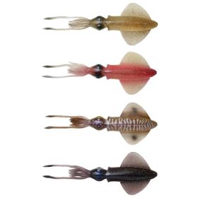 Savage gear Swim Squid Pink Glow 9.5 cm 5 gr 4 Adet Suni Yem