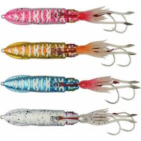 Savage Gear Swimsquid Inchiku 9 cm 120 gr Blue Pink Glow Suni Yem