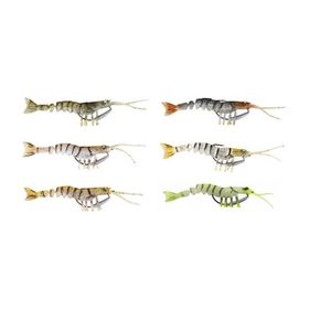 Savage Gear TPE Manic Shrimp Blue Pearl 6.5 cm 4 gr Sahte Balık