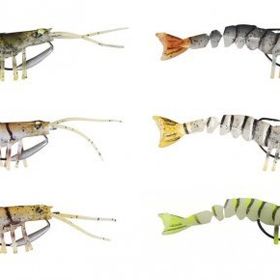 Savage Gear TPE Manic Shrimp Gold 6.5 cm 4 gr Suni Yem