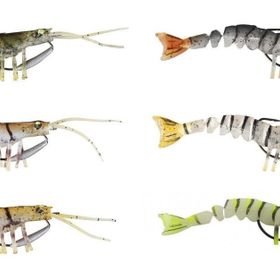 Savage Gear TPE Manic Shrimp Gold 6.5 cm 4 gr Suni Yem