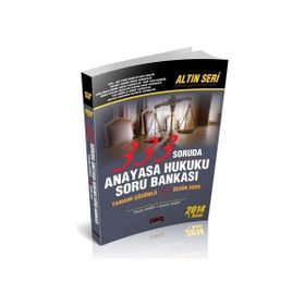 Savaş Yayınevi 333 Soruda Altın Seri Anayasa Hukuku Soru Bankası