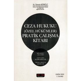Savaş Yayınevi Ceza Hukuku Özel Hükümler Pratik Çalışma Kitabı