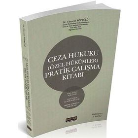 Savaş Yayınevi Ceza Hukuku Özel Hükümler Pratik Çalışma Kitabı