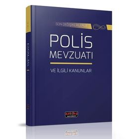 Savaş Yayınevi - Ekim 2022 Polis Mevzuatı ve İlgili Kanunlar