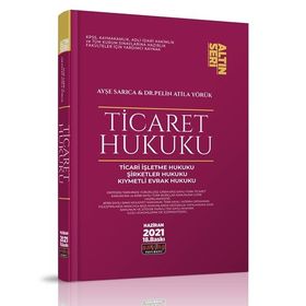 Savaş Yayınevi Konu Anlatımı Altın Seri Ticaret Hukuku