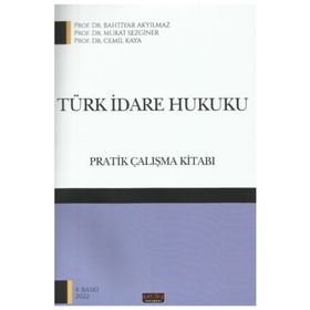 Savaş Yayınevi Pratik Çalışma Kitabı Türk İdare Hukuku