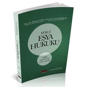 Savaş Yayınevi Veysel Başpınar Şekli Eşya Hukuku