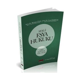 Savaş Yayınevi Veysel Başpınar Şekli Eşya Hukuku