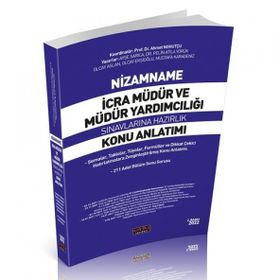 Savaş Yayınları 2022 Nizamname İcra Müdür ve Müdür Yardımcılığı Konu Anlatımı