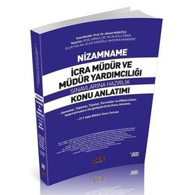 Savaş Yayınları 2022 Nizamname İcra Müdür ve Müdür Yardımcılığı Konu Anlatımı