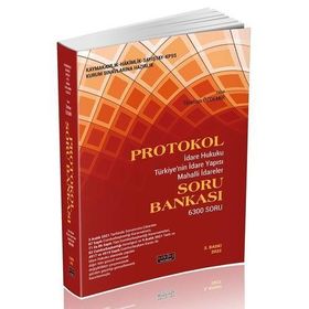 Savaş Yayınları 2022 Protokol Soru Bankası