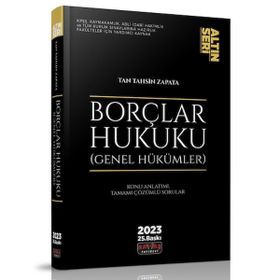 Savaş Yayınları - 2023 Borçlar Hukuku Genel Hükümler Konu Anlatımı