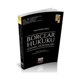 Savaş Yayınları - 2023 Borçlar Hukuku Genel Hükümler Konu Anlatımı