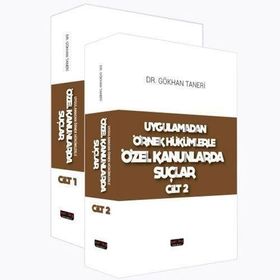Savaş Yayınları Uygulamadan Örnek Hükümlerle Özel Kanunlarda Suçlar 2 Cilt - Gökhan Taneri