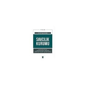 Savcılık Kurumu (Türk Adli Yargı Sisteminde) / Hüseyin Şık