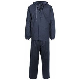 Savex BRS.003 Lacivert Fermuarlı Takım Balıkçı Yağmurluk