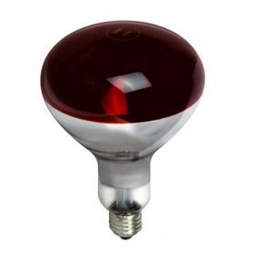 Şavk 250W R125 220V Kırmızı Cam Isı Ampulü