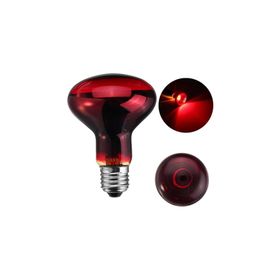 Şavk R95 220V Kırmızı Cam 100W Isı Ampulü