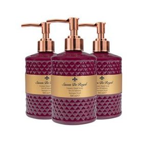 Savon De Royal Baroque Pearl 3x500 ml Luxury Vegan Sıvı Sabun