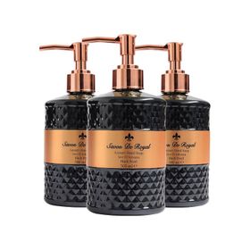 Savon De Royal Black Pearl Lüks 500 ml x 3 Sıvı Sabun