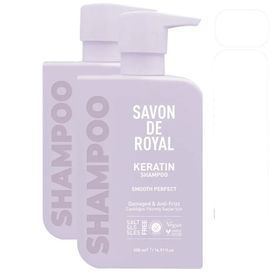Savon De Royal Kreatin Yağı Canlılığını Yitirmiş Saçlar İçin 2x500 ml Pürüssüz Etkili Şampuan