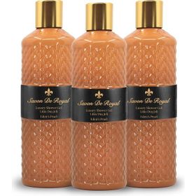 Savon De Royal Pearl 3x500 ml Kahverengi Duş Jeli