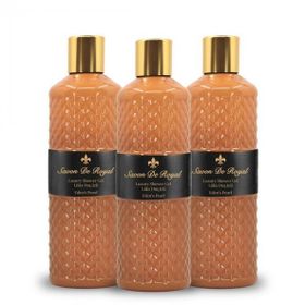 Savon De Royal Pearl 3x500 ml Kahverengi Duş Jeli