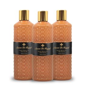 Savon De Royal Pearl 3x500 ml Kahverengi Duş Jeli
