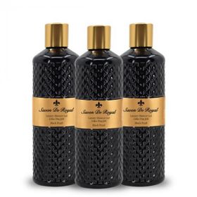 Savon De Royal Pearl 3x500 ml Siyah Duş Jeli