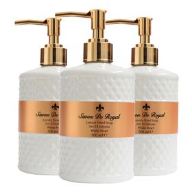 Savon De Royal Pearl 500 ml 3'lü Sıvı Sabun