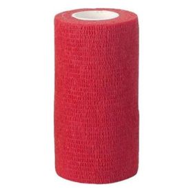 Sayberk 10 cm 4.5 mt Kırmızı Kendinden Yapışkanlı Bandaj