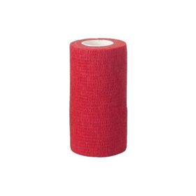 Sayberk 10 cm 4.5 mt Kırmızı Kendinden Yapışkanlı Bandaj