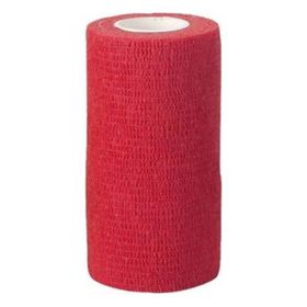 Sayberk 10 cm 4.5 mt Kırmızı Kendinden Yapışkanlı Bandaj