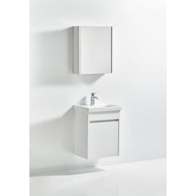 Saydam Banyo Maya 50 cm Alt Üst Banyo Dolabı Takımı