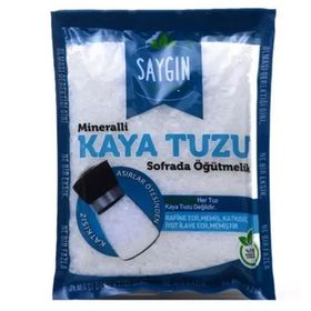 Saygın 500 gr Poşet Sofrada Öğütmelik Kaya Tuzu (6 adet)