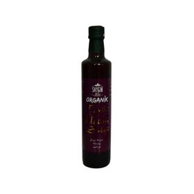 Saygın 500 ml Tarihi Organik Üzüm Sirkesi Cam Şişe